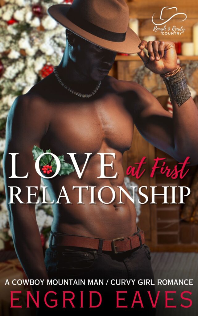 A man with his shirt off and the words " love at first relationship ".