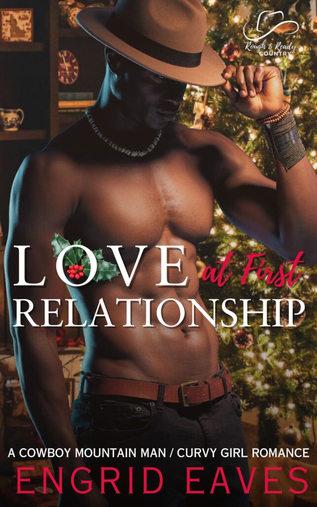 A man with his shirt off and the words " love at first relationship ".
