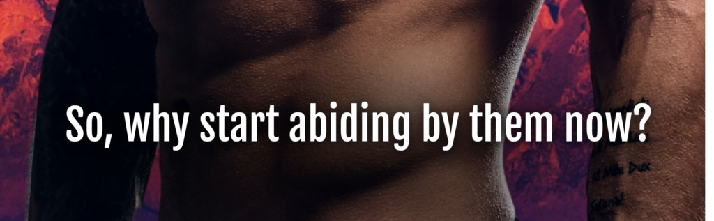 A close up of the chest and torso of a man.